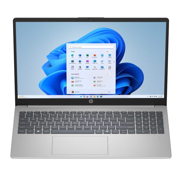HP 15.6 inch FHD IPS Windows Laptop Intel Core i3-N305 8GB RAM 256GB PCIe NVMe SSD Natural Silver - Image 7