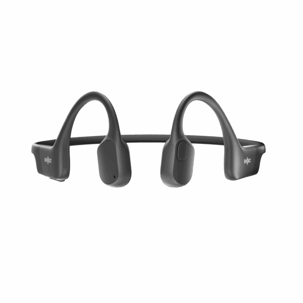 Shokz Open Run Wireless Bone Conduction Sport Headphones with Built-In Mic - Black - Image 5