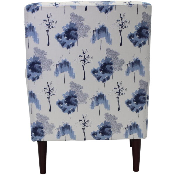 Mainstays Raelynn Lounge Chair, Blue - Image 3