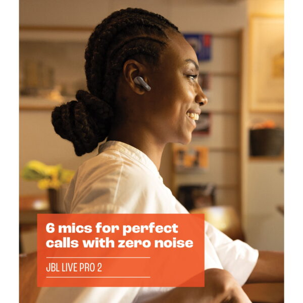 JBL Live Pro 2 TWS - True wireless Noise Cancelling earbuds - Rose - Image 3