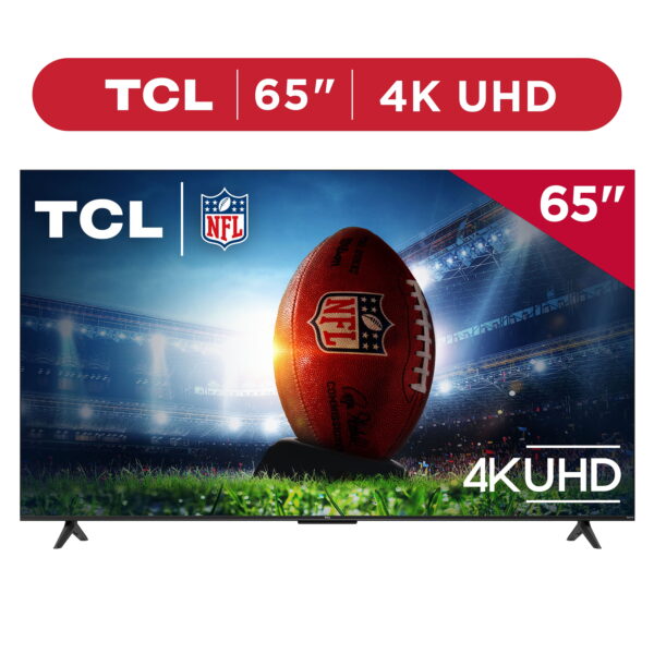 TCL 65” Class S4 (65S451) 4K UHD HDR Smart TV with Roku TV - Image 2