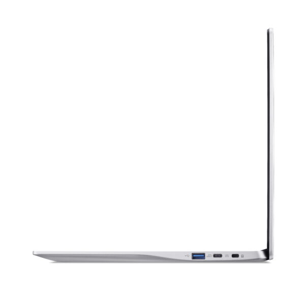 Acer Chromebook 315 15.6 inch Laptop Intel Processor N4500 4GB RAM 64GB eMMC Pure Silver, ChromeOS - Image 3