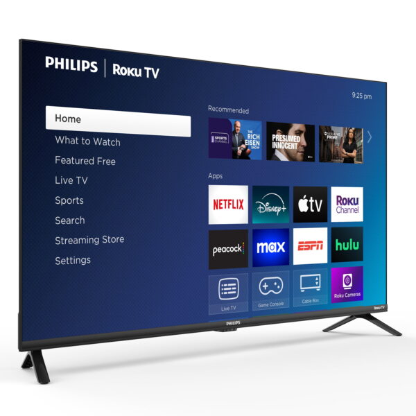 Philips 40" Class FHD (1080p) Roku Smart LED TV (40PFL6533/F7) (New) - Image 2