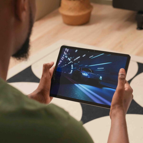 onn 11" Tablet Pro, 64GB, (2024 Model) - Red - Image 6