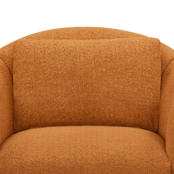 Beautiful Barrymore Teddy Accent Chair by Drew Barrymore, Butterscotch Shearling - Image 5