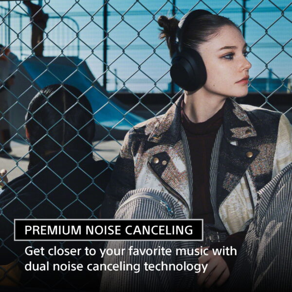 Sony ULT WEAR Over-Ear Noise Cancelling Bluetooth Headphones, Black - Image 4
