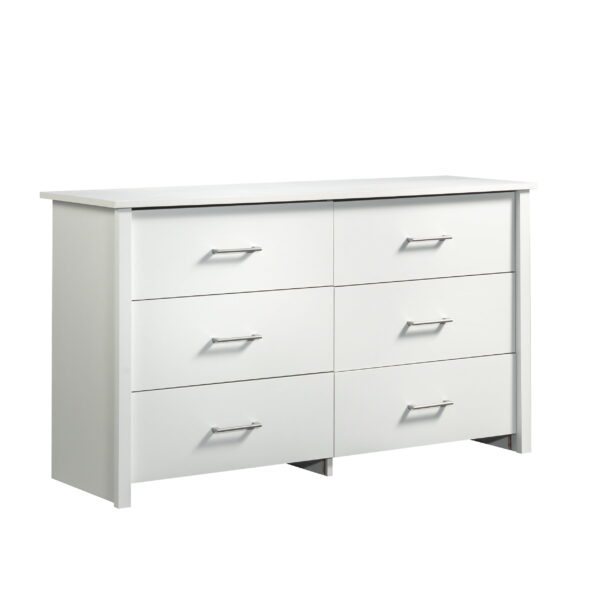 Mainstays Hillside 6-Drawer Dresser, Soft White Finish - Image 2