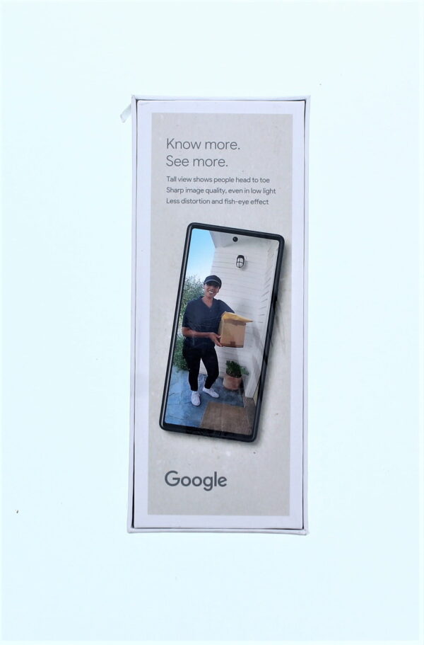 Google Nest Doorbell (Wired, 2nd gen) - Video Doorbell Camera - Doorbell Security Camera - Snow - Image 3