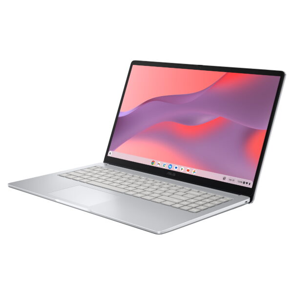 ASUS CX15 15.6 inch FHD IPS Chromebook Laptop Intel Celeron N4500 4GB RAM 128GB eMMC Pure Gray - Image 3