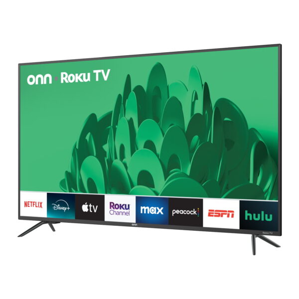 onn 50” Class 4K UHD (2160P) LED Roku Smart Television HDR (100012585) - Image 3