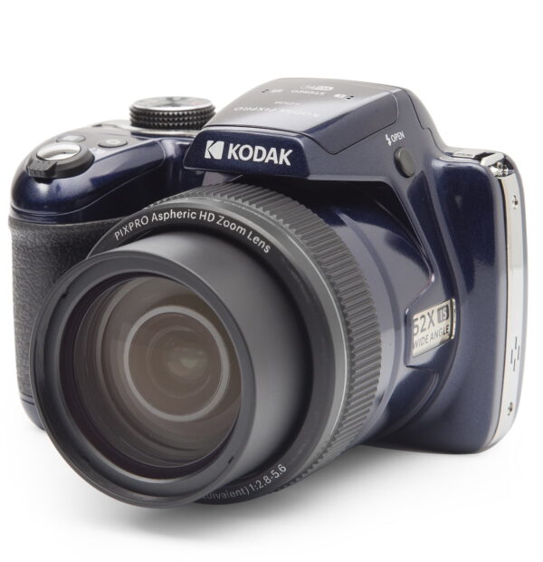 KODAK PIXPRO AZ528 Astro Zoom BSI-CMOS Bridge Digital Camera - 16MP 52X 1080p Wi-Fi (Midnight Blue) - Image 3