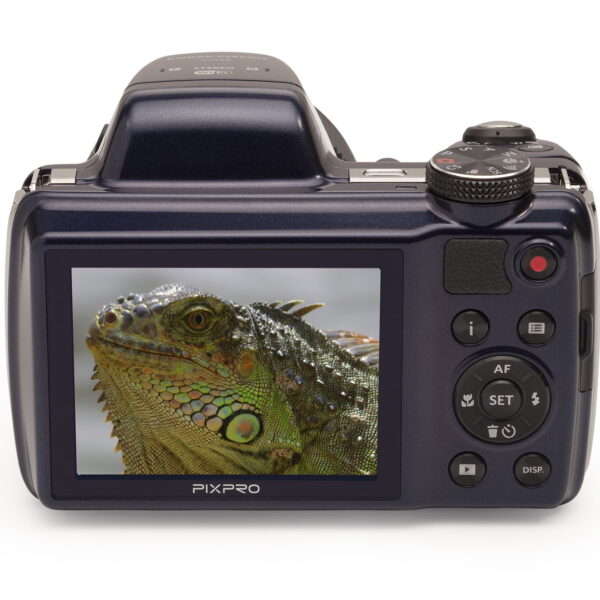 KODAK PIXPRO AZ528 Astro Zoom BSI-CMOS Bridge Digital Camera - 16MP 52X 1080p Wi-Fi (Midnight Blue) - Image 4