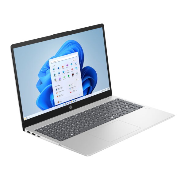 HP 15.6 inch FHD IPS Windows Laptop Intel Core i3-N305 8GB RAM 256GB PCIe NVMe SSD Natural Silver - Image 3