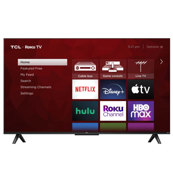 TCL 50” Class S4 (50S451) 4K UHD HDR Smart TV with Roku TV - Image 4
