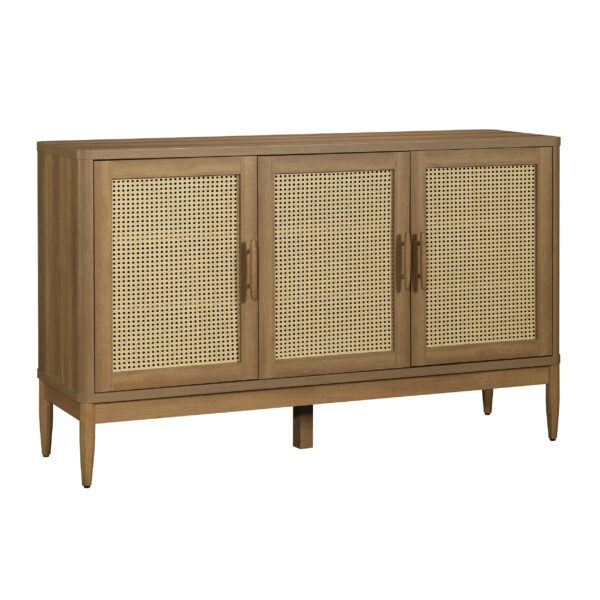 Better Homes & Gardens Springwood Caning Sideboard, Light Honey Finish - Image 7