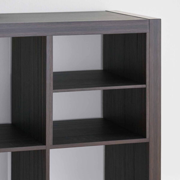 Better Homes & Gardens 8 Cube Organizer with 4 H Shelf Inserts, Tobacco Oak - Image 6
