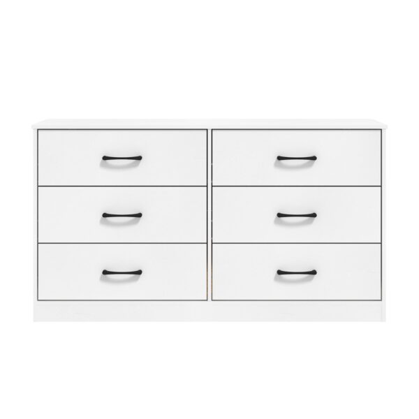 Mainstays Ardent 6 Drawer Dresser, White - Image 2