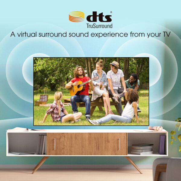 Hisense 43-Inch Class H4 Series FHD Roku Smart TV (43H4030F3) - 1080P Full HD LCD Screen, LED TV, DTS TruSurround Sound, Motion Rate 120, Gaming Mode - Image 5