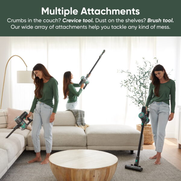 Wyze Cordless Stick Vacuum 20kPa for Carpet, Hard Floors and Pet Hair - Image 7