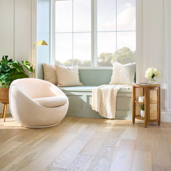 Better Homes & Gardens Mira Swivel Accent Chair, Cream Shearling - Image 5
