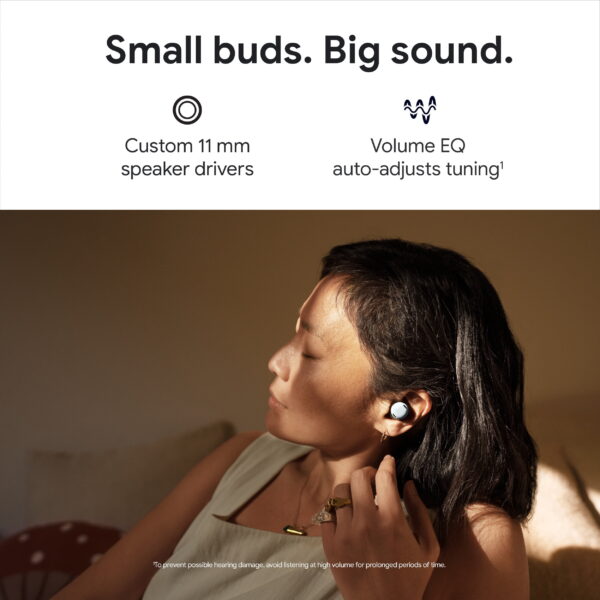 Google Pixel Buds Pro - Wireless Earbuds with Active Noise Cancellation - Bluetooth Earbuds - Lemongrass - Image 2