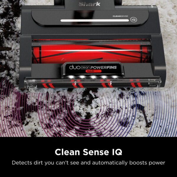 Shark Stratos Cordless Stick Vacuum Cleaner with Clean Sense IQ & DuoClean PowerFins HairPro MultiFLEX, IZ840H - Image 3