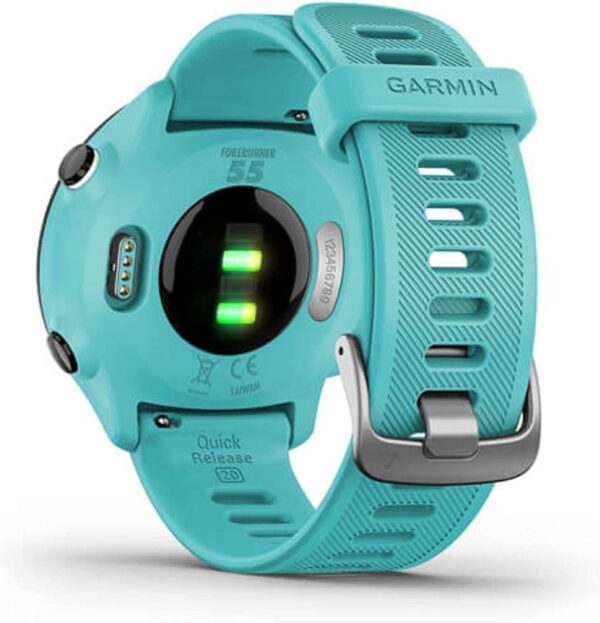 Garmin Forerunner 55, GPS Running Watch with Daily Suggested Workouts, Up to 2 weeks of Battery Life, Aqua - Image 4