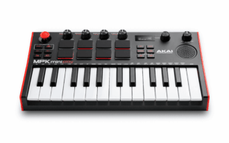 Akai Professional MPK Mini Play MK3 Portable Electronic Piano, Black, 1.98 lb