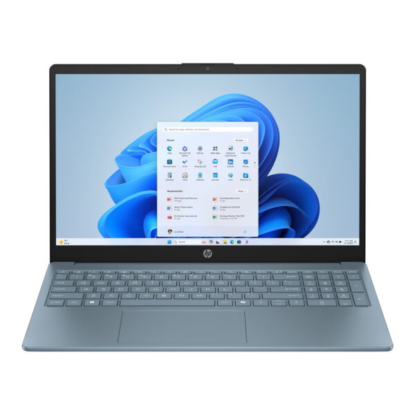 HP 15.6 inch HD Windows Laptop Intel Processor N200 4GB RAM 128GB UFS Moonlight Blue