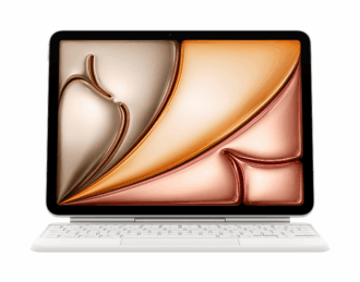 Apple Magic Keyboard: Keyboard and Case for iPad Air 11-inch (M2 and M3) and iPad Air (4th and 5th Generation), US English — White
