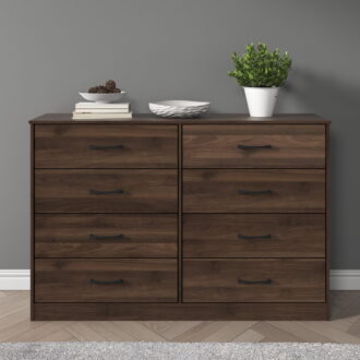 Mainstays Ardent 8 Drawer Dresser, Dark Walnut