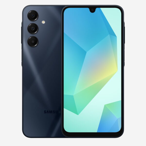 Samsung Galaxy A16 5G A Series 128GB Unlocked Android Cell Phone with 50MP Camera, Blue Black