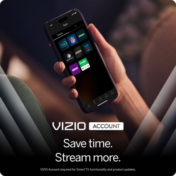 VIZIO 40" Class Full HD 1080p LED Smart TV (VFD40M-08) - Image 4