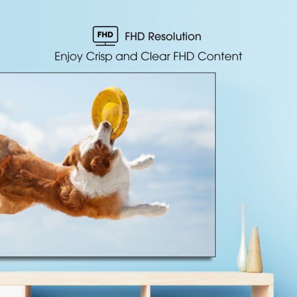 Hisense 43-Inch Class H4 Series FHD Roku Smart TV (43H4030F3) - 1080P Full HD LCD Screen, LED TV, DTS TruSurround Sound, Motion Rate 120, Gaming Mode - Image 6