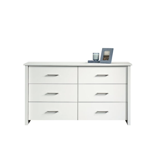 Mainstays Hillside 6-Drawer Dresser, Soft White Finish - Image 6