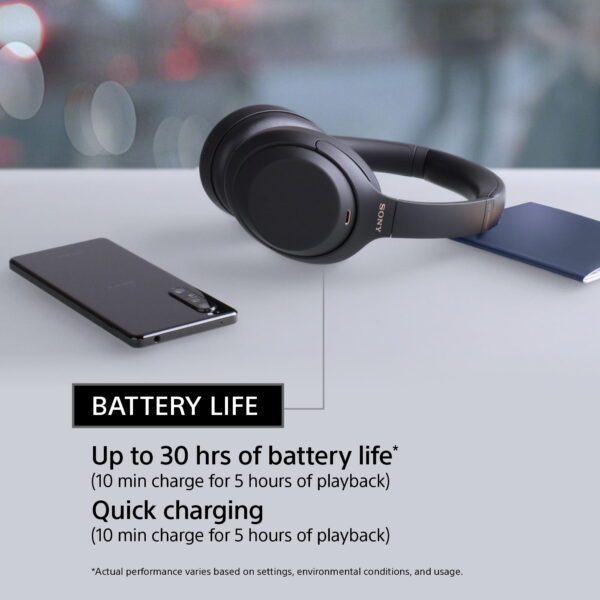 Sony WH-1000XM4 Wireless Noise Canceling Over-the-Ear Headphones with Google Assistant - Image 7