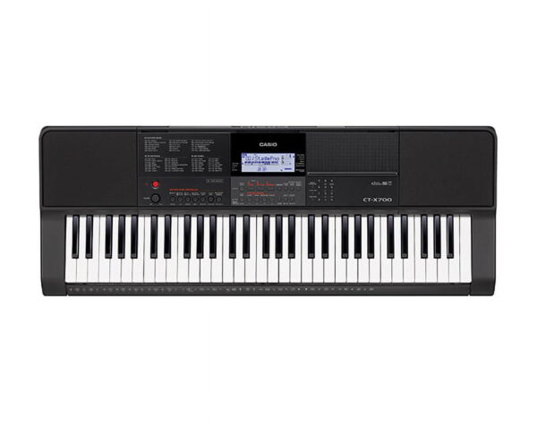 Casio CT-X700 61-Key Touch Sensitive Portable Keyboard with Power Supply - Image 5