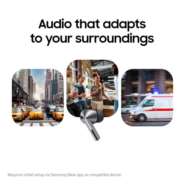Samsung Galaxy Buds3 Pro Bluetooth Earbuds with Charging Case - Image 2