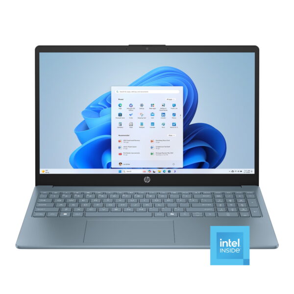 HP 15.6 inch HD Windows Laptop Intel Processor N200 4GB RAM 128GB UFS Moonlight Blue - Image 2