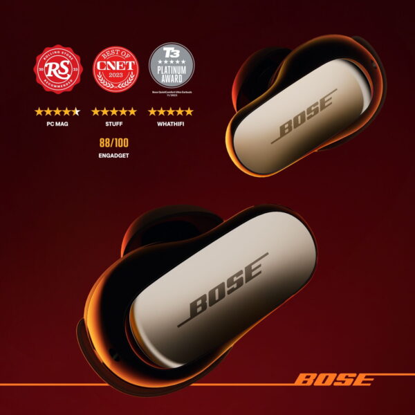 Bose QuietComfort Ultra Earbuds, Wireless Noise Cancelling Earbuds, Black - Image 6