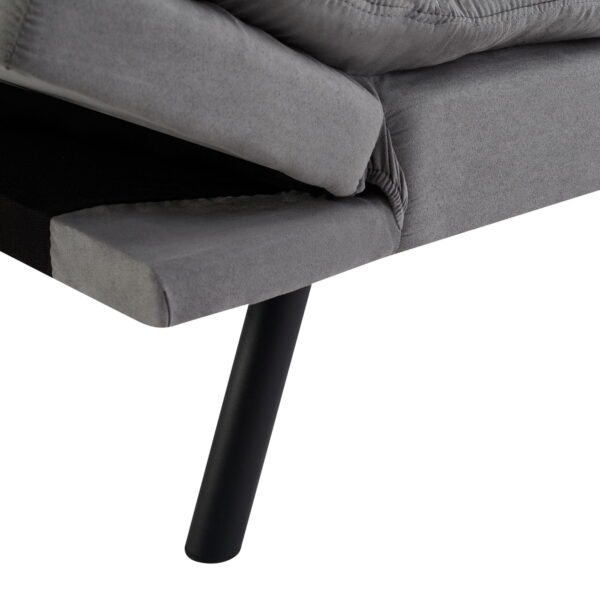 Mainstays Memory Foam Futon with 72" Grey - Image 2