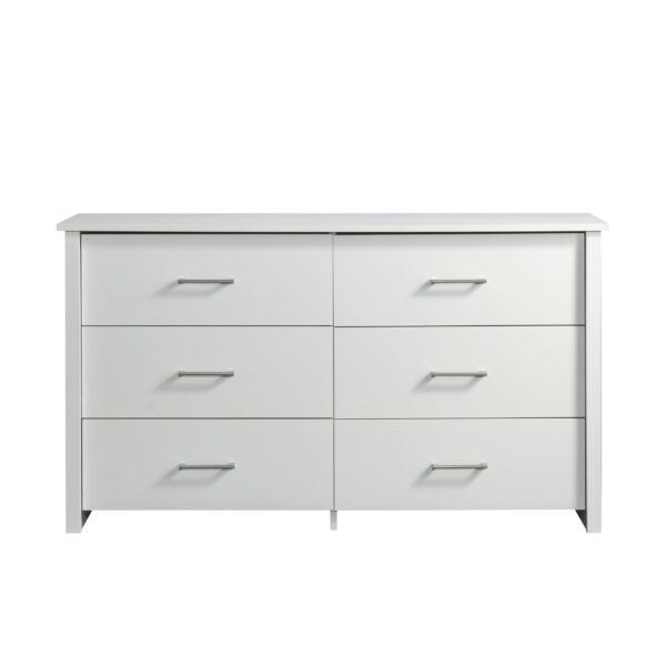 Mainstays Hillside 6-Drawer Dresser, Soft White Finish - Image 4