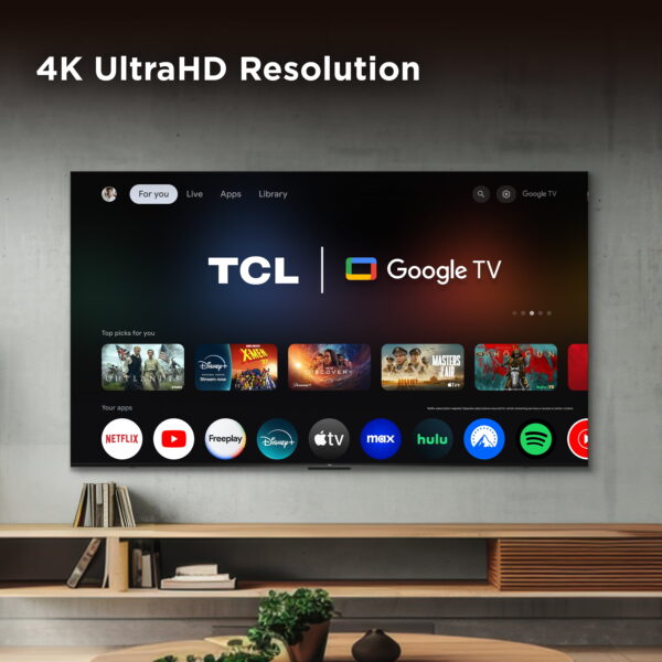 TCL 55" Q Series (NEW 2025)  4K UHD HDR QLED Smart TV with Google TV – 55Q51K - Image 3
