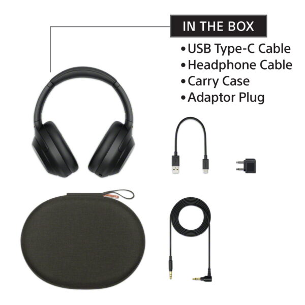 Sony WH-1000XM4 Wireless Noise Canceling Over-the-Ear Headphones with Google Assistant - Image 2