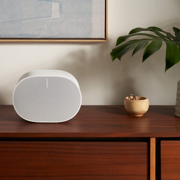 Sonos Era 300 Voice-Controlled Wireless Smart Speaker with Bluetooth, Trueplay Acoustic Tuning Technology, & Alexa Built-In (White) - Image 2