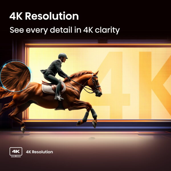 Hisense 43" Class 4K UHD LED LCD Smart Roku TV HDR R6 Series 43R6E3 - Image 5