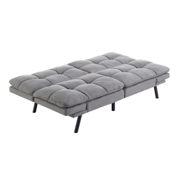 Mainstays Memory Foam Futon with 72" Grey - Image 4