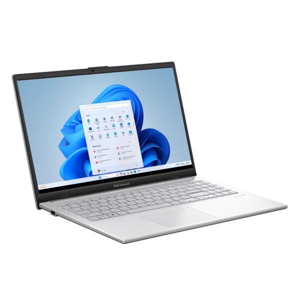 ASUS Vivobook Go 15.6” FHD Laptop with Intel i3-N305, Intel UHD Graphics, 8GB RAM, 256GB UFS, Cool Silver - Image 3