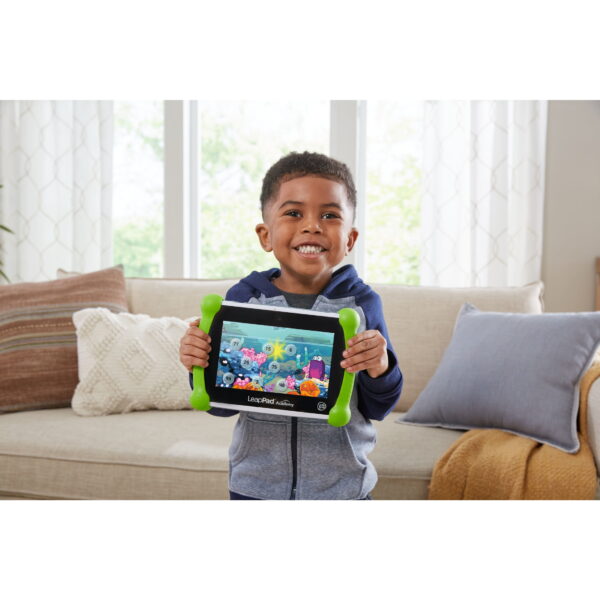 LeapFrog LeapPad Academy Learning Tablet - Green Plastic, Silicone with Accessories, Age Group 3-8 Years Old - Image 4