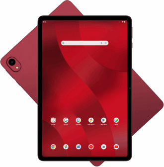 onn 12.1" Tablet Pro, 128GB, (2024 Model) - Red